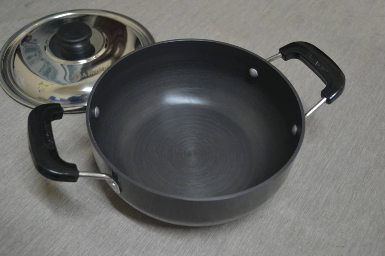 250 Deep Fry pan, Kadai, Indian kadhai, Medium