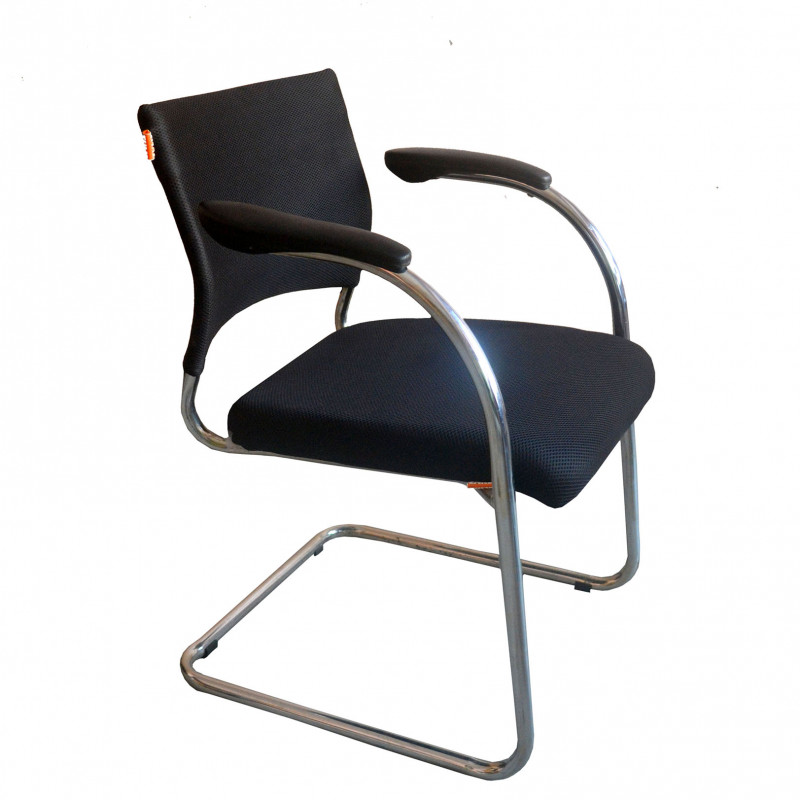 Mesh Back Octave Steel Visitor Chair